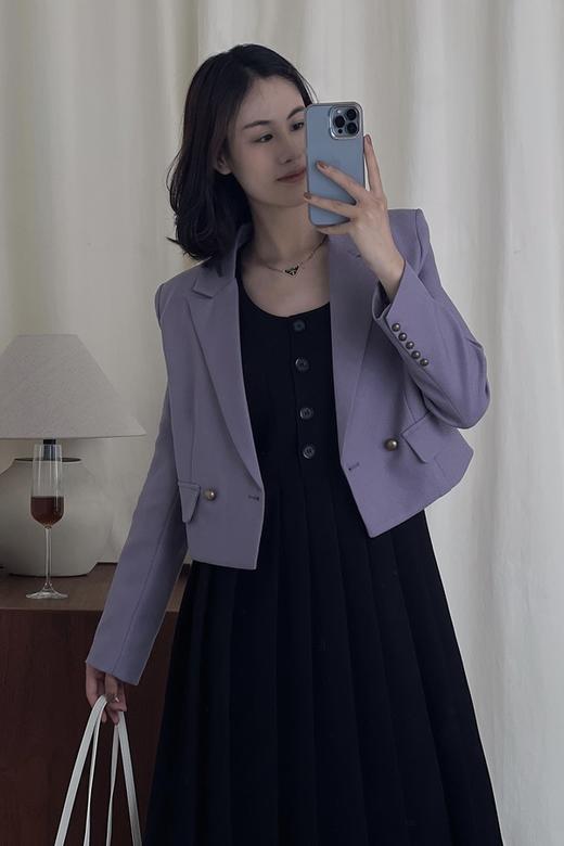 amadella 淡紫色简约西装外套 17308 商品图0