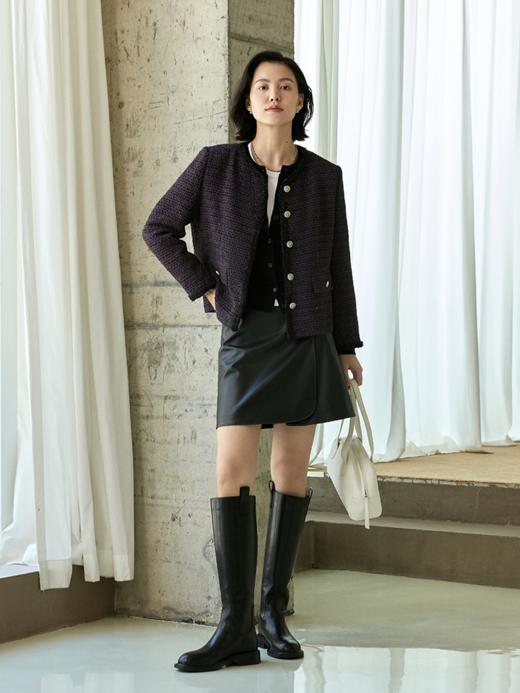 秋冬王炸小香风粗花呢外套FCE3COT047 商品图7