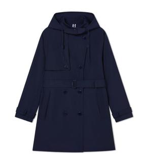 法国AIGLE女风衣 G-TEX帝国深蓝AA745