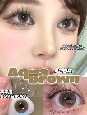 [韩产美瞳] loveiikira半年抛 超强氛围感白月光 美瞳一副（2片）