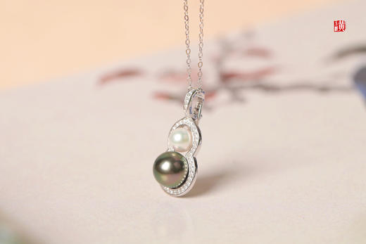 【雅韵】大溪地海水珍珠吊坠 商品图4