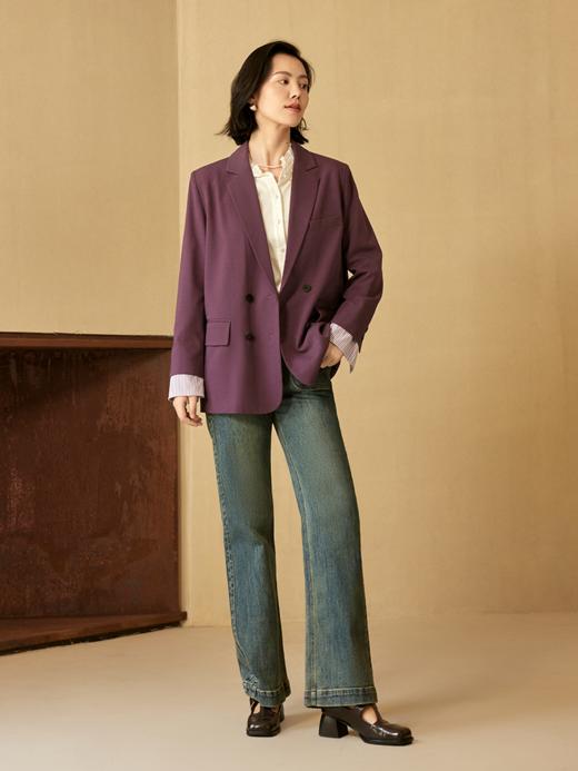 温柔乡naia醋酸宫廷风衬衫FCE3SHT008 商品图10