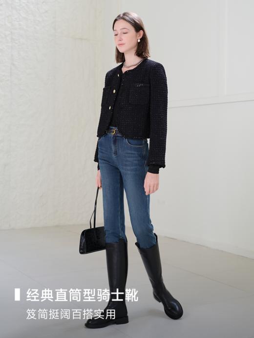 小牛皮骑士长靴ACE3FTW142 商品图1