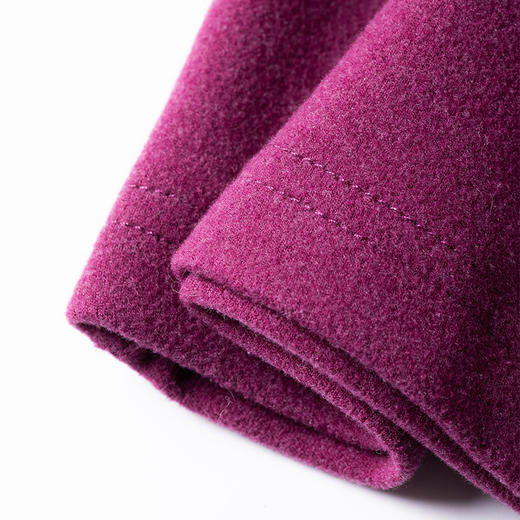 加厚克重！！德绒POLO领翻领磨毛女士上衣 商品图3