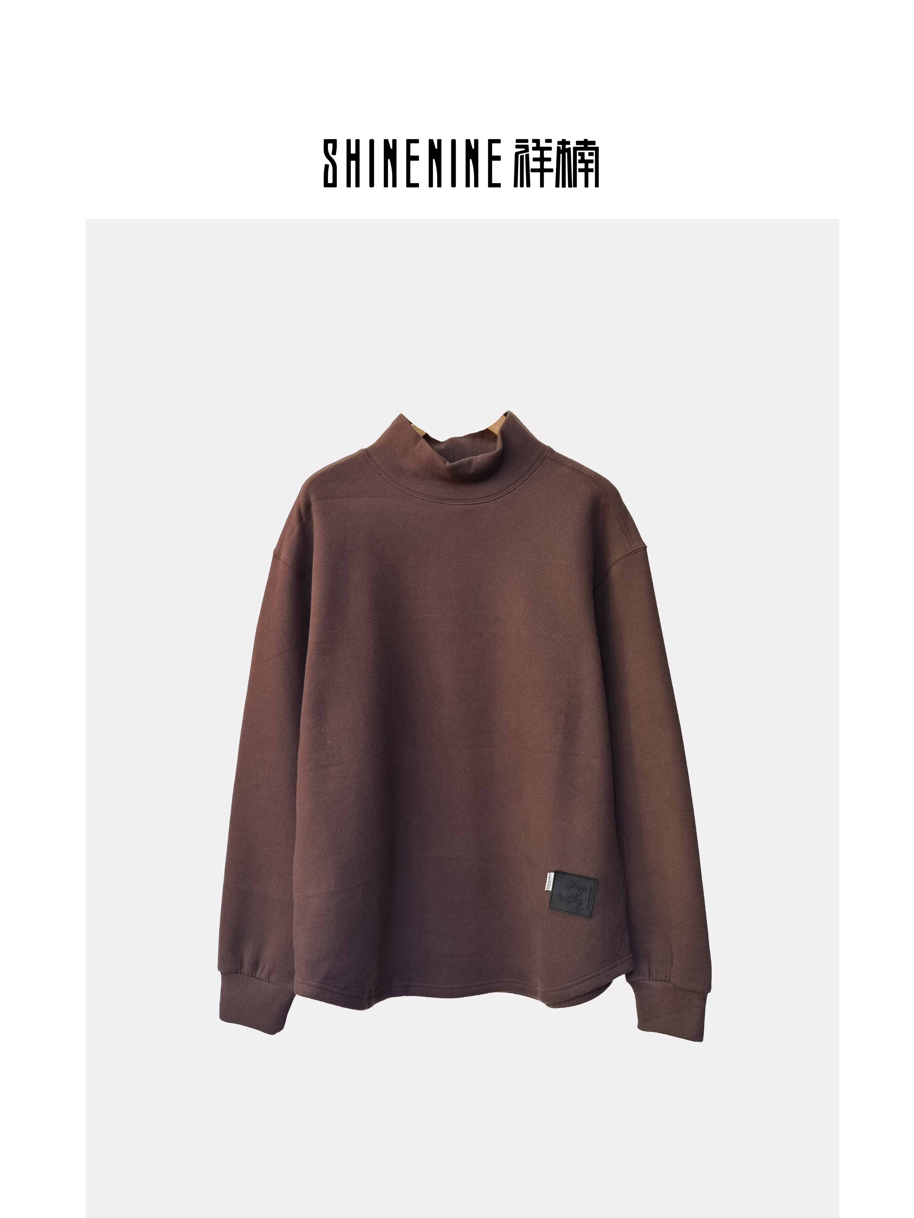 E349764180纯色圆领卫衣