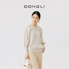 东黎 • 小山羊绒女士秋冬圆领宽松泡泡袖套衫 4761 商品缩略图4
