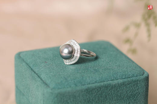 【月华】大溪地海水珍珠戒指 商品图4
