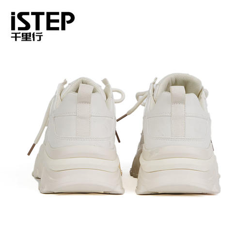 istep低帮厚底老爹鞋厚底休闲鞋增高鞋 商品图1