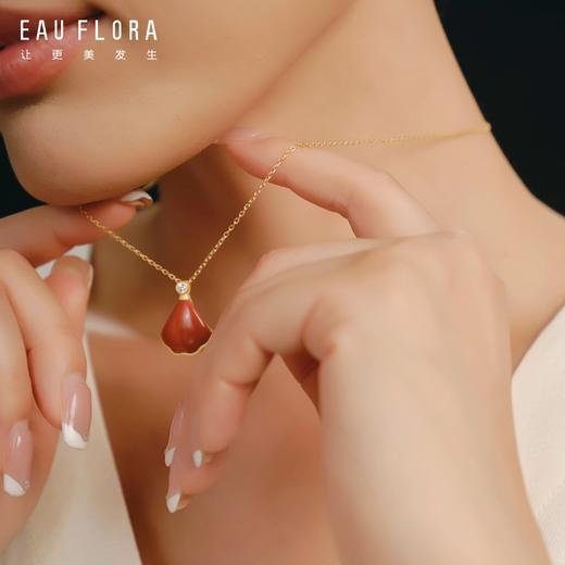 『鸿运』古法S925南红项链 商品图1