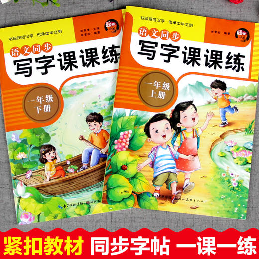 2024秋 语文 英语 同步写字课课练1-6年级上下册 商品图4