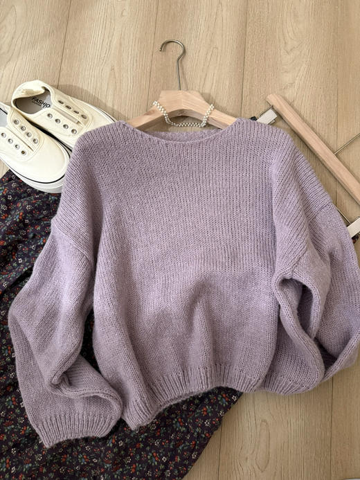 香芋紫毛衣 商品图4