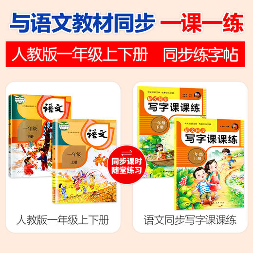 2024秋 语文 英语 同步写字课课练1-6年级上下册 商品图1