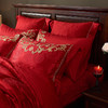 【品牌直营】【婚庆系列 比翼双飞】奢享60支匹马棉婚庆四件套六件套十件套床上用品套件 商品缩略图3