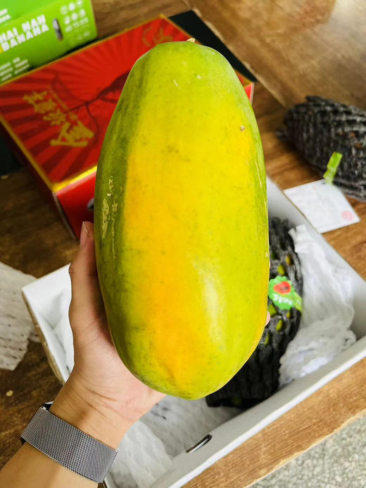 心头好！树熟牛奶木瓜口感也太好了，甜蜜水润，也可以用勺子挖着吃～ 商品图8