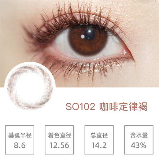 SIMO咖啡定律褐（日抛）SO102 商品图0