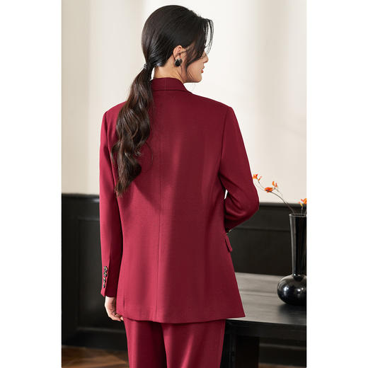 剩L/XL 米思阳2026春季新款通勤气质高级感西装女神范休闲正装外套女2061 商品图3