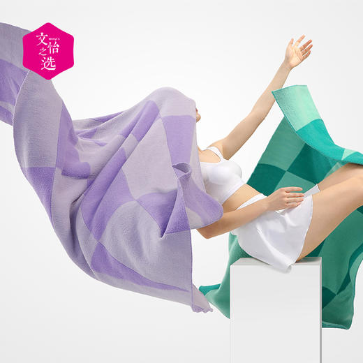 【文怡之选】绘睡 肌底绒毯 盖毯 柔软舒适 亲肤透气 细腻保暖 床品 90*160cm 商品图2