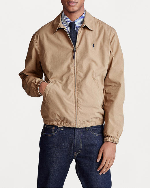 单品包邮现货 THS-特 RL马球 纽约常青复古老钱PRL磨毛水洗棉/经典Bayport老干部夹克 3色 AF1003 商品图7