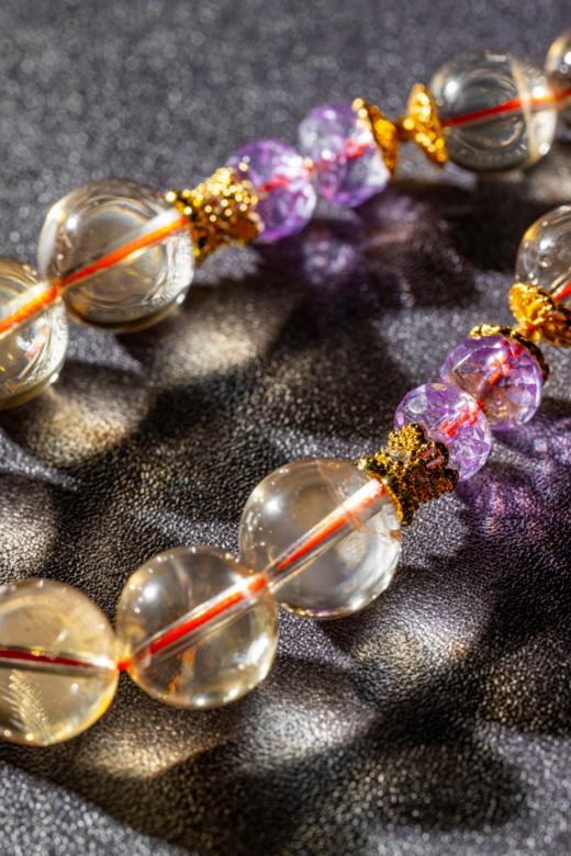 吉祥天地 黄水晶项链 送礼 礼品 送女友 商品图1