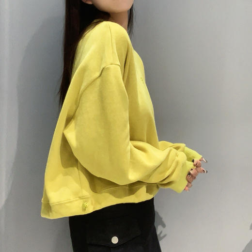 ZB1基础圆领卫衣40910(绿紫） 秋季 944020160321 商品图2