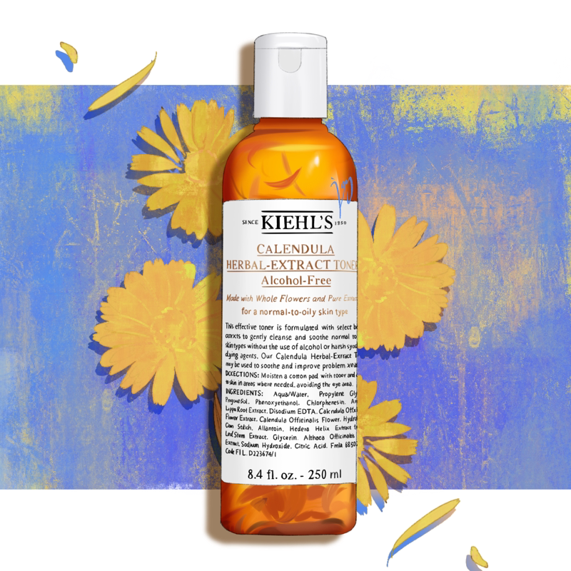 春季焕新【全球购】KIEHL'S科颜氏金盏花水250ml/500ml 肌肤清火 控油保湿·现货速达