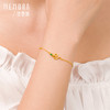 黄金生肖蛇手链 灵蛇献瑞系列足金蛇时尚手链手饰女士礼物MEMORA诗普琳【生日会员】LBE04001（线上专供） 商品缩略图2