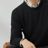柒牌针织衫男款2024秋冬新款时尚休闲中青年舒适百搭男士圆领毛衫	127Y70360 商品缩略图2
