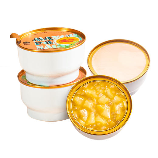 蔡府 水牛乳双皮奶210g+杨枝甘露180g老广风味开盖即食甜品下午茶小零食 D 商品图8