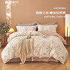 【维科家纺】轻奢全棉磨毛床上四件套高级感纯棉双层纱高档床品被套床单四件套 商品缩略图0