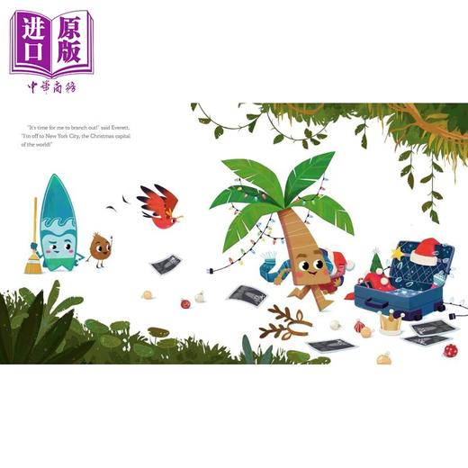 【中商原版】不像松树的树 Everett Green The Not-So-Christmas Tree 英文原版 圣诞主题儿童绘本故事图画书 精装 进口 4-8岁 商品图2