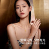 周六福5G黄金吊坠女闪亮拉丝足金计价花朵曳光送女友节日礼物 商品缩略图3