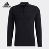 Adidas/阿迪达斯正品2021新款男子休闲运动长袖Polo衫GT3656 商品缩略图2