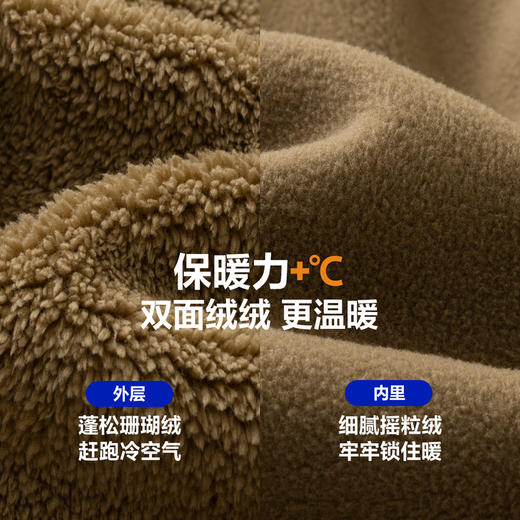 【暖芯绒绒衣】迷你巴拉外出连体衣男女童宝宝保暖双面绒萌趣连帽 商品图2