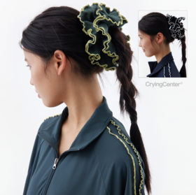 CryingCenter 卷卷螺纹装饰发圈 哭喊中心