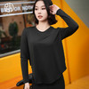 跃牌【瑜堂系列】新款冰丝瑜伽罩衫圆领宽松透气百搭运动长袖t恤JYFC012 商品缩略图2