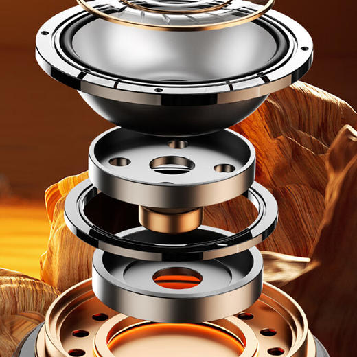 纽曼黑色AI智能幻彩蓝牙音箱 K227 精致小巧 随地畅联 商品图2