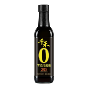 千禾零添加280天酱油500ml--4884