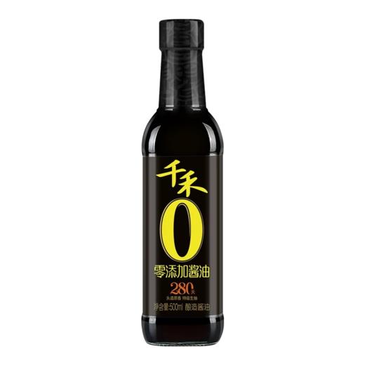 千禾零添加280天酱油500ml--4884 商品图0