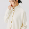 东黎 • 小山羊绒女士秋冬百搭中长款高领开衫 4662 商品缩略图8