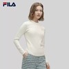 3件折上7折【自营】FILA/斐乐  Emerald斐乐女子针织长袖衫2024春季新款时尚休闲简约长T恤 F11W414210FZA 商品缩略图1