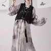 裁缝学苑AS361新中式国风长袖连衣裙纸样马甲衬衫裙套装女装改良汉服样板 商品缩略图4
