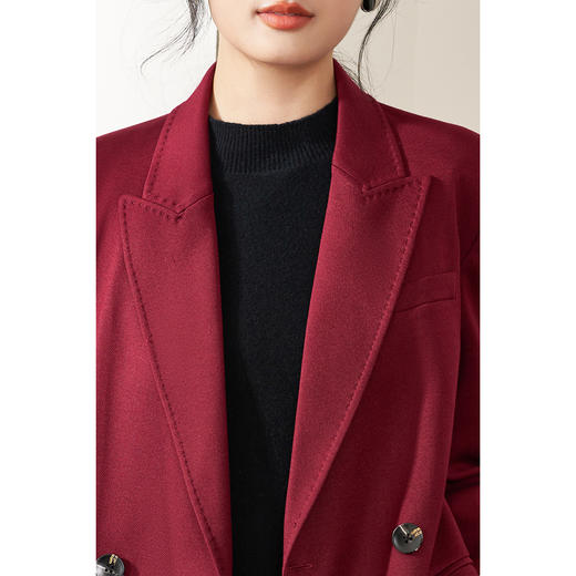 剩L/XL 米思阳2026春季新款通勤气质高级感西装女神范休闲正装外套女2061 商品图4