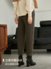 自在通勤斜纹毛呢吸烟裤FCE3PAT204 商品缩略图4