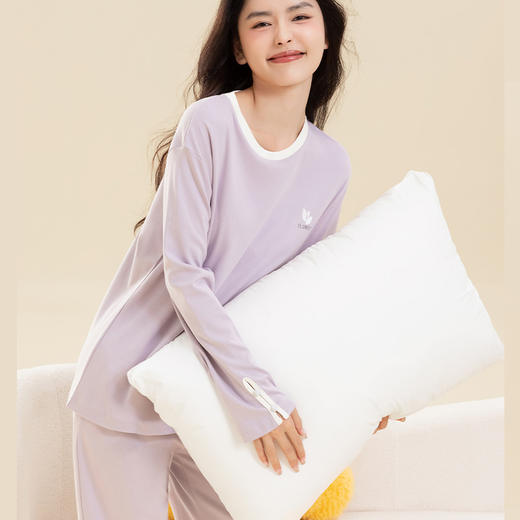 *【宅家幸福自由】米馨悦 舒感棉家居服套装 男女款 自在呼吸 亲肤质感，舒适无拘束 云感轻盈 商品图4