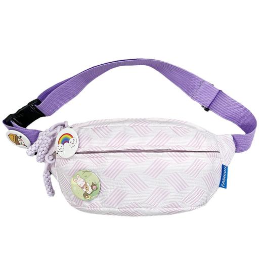 「高颜值！送徽章挂件」简约休闲ins风包包女小清新森系斜挎包运动胸包小众学生腰包箱包 商品图4