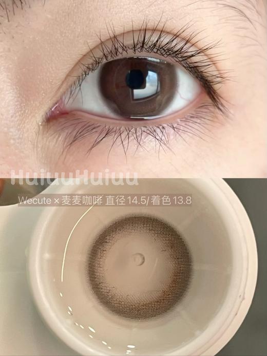 【日抛/半年抛】WECUTE-麦麦咖啡/暮色棕/蔷薇紫-14.5mm/14.2mm【日抛/半年抛 度数0-800度 无525/575】 商品图1