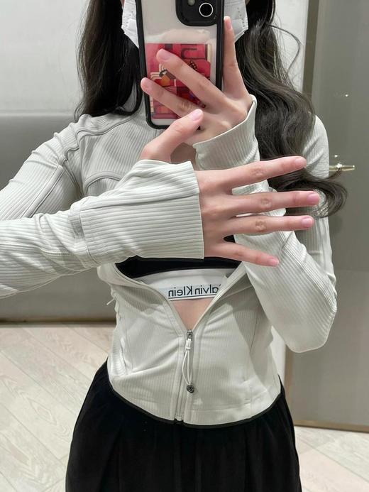 N厂lululemon丨Define女士运动短款夹克*罗纹Nulu紧身衣（MT） 商品图2