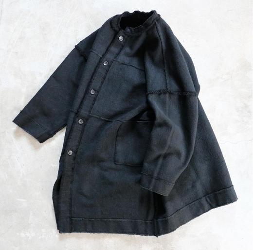 Mittan 丝绵长款拼接设计大衣(CT-37) 商品图8