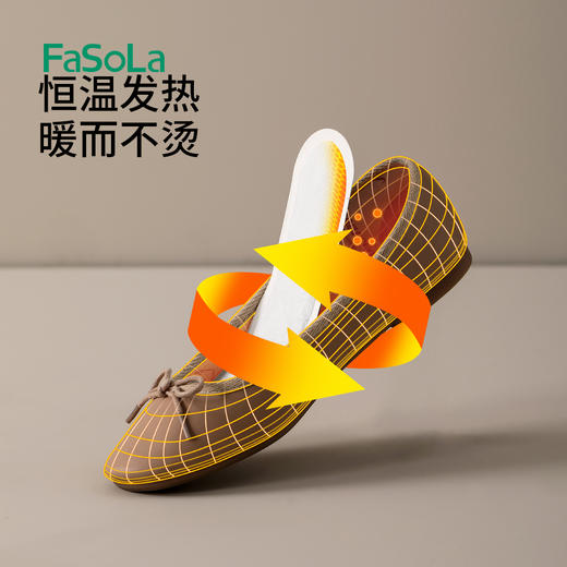 FaSoLa暖足贴女脚底自发热鞋垫暖脚贴保暖贴冬季贴宝宝帖 商品图5