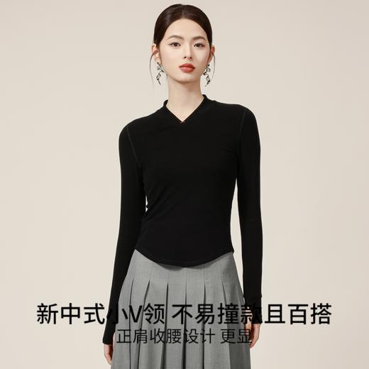 【石榴小卖部】CHRISSIE MORRIS 颗里新肌保暖衣 浅V领口+微V领口2个可选 商品图7